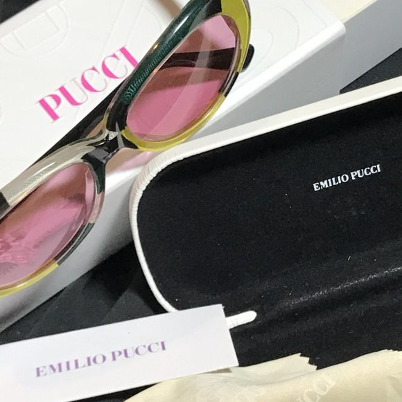 Emilio Pucci Vintage 2004 Sunglasses - Ready to Wear Collection - New in Box. - Picture 9 of 16
